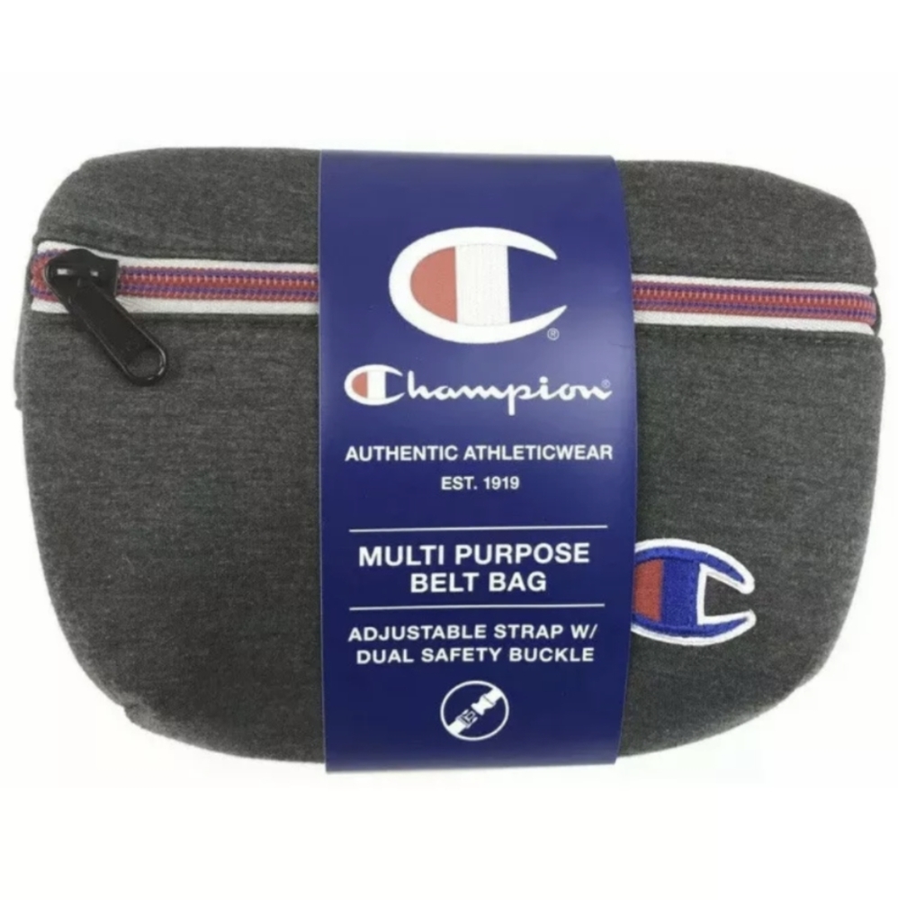 NEW Champion Fanny Pack Waist Bag Gray NWT